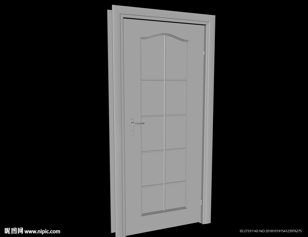 门模型 窗户模型 室内模型