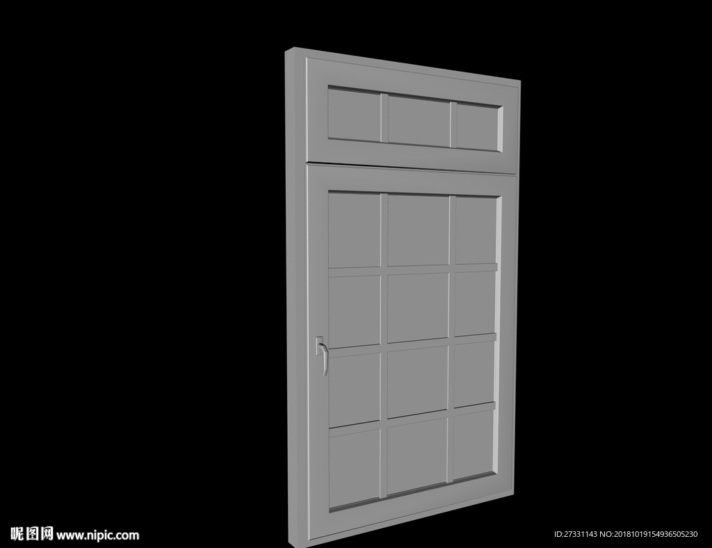 门模型 窗户模型 室内模型