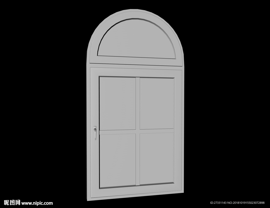 门模型 窗户模型 室内模型