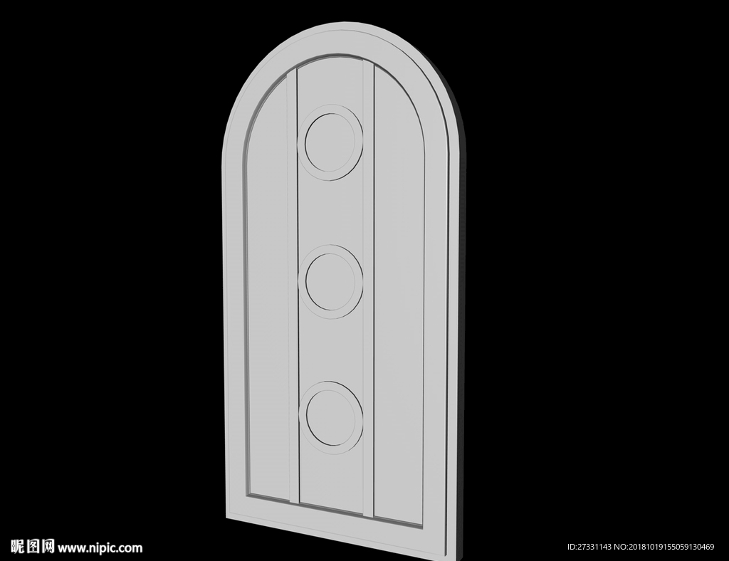 门模型 窗户模型 室内模型