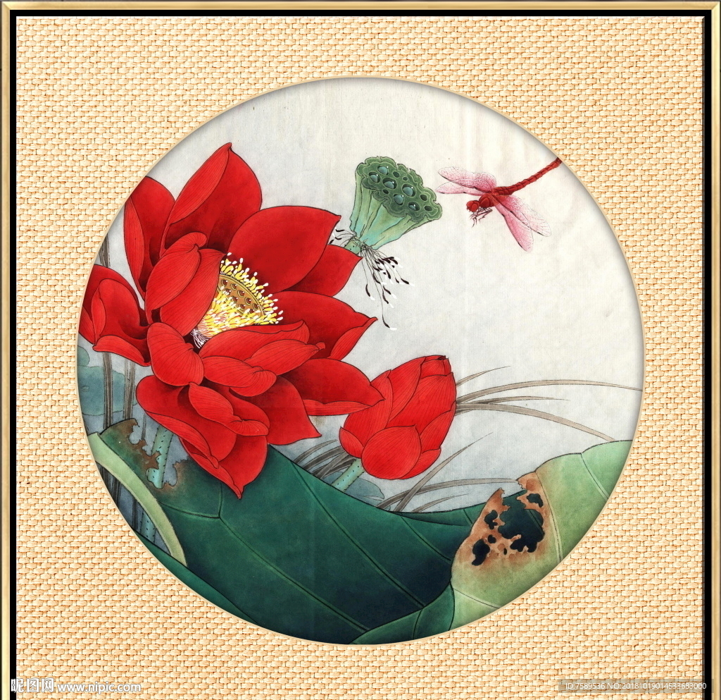 中国风花鸟装饰画