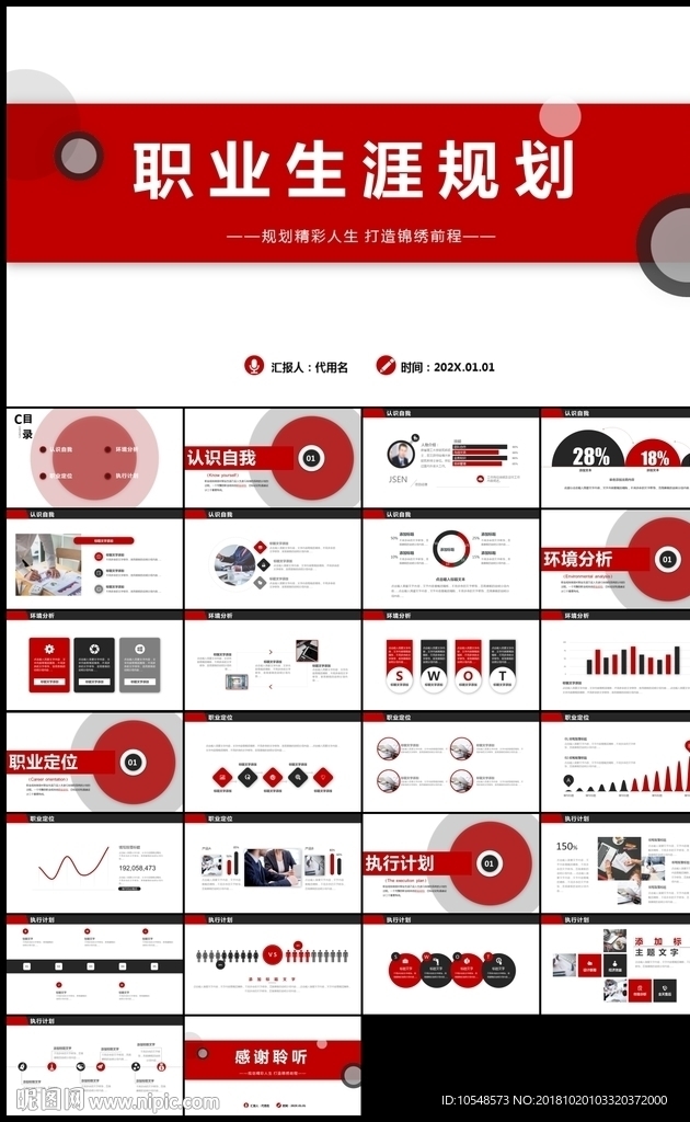 大学生职业生涯规划PPT