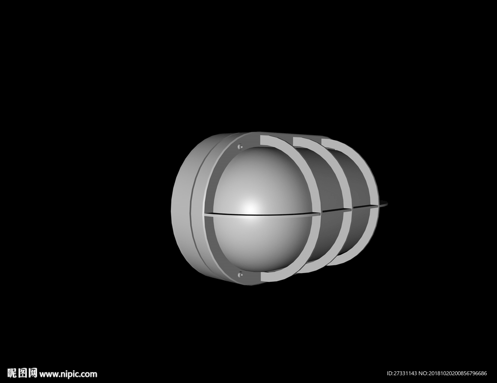 现代吊灯 3d模型 灯光 灯具