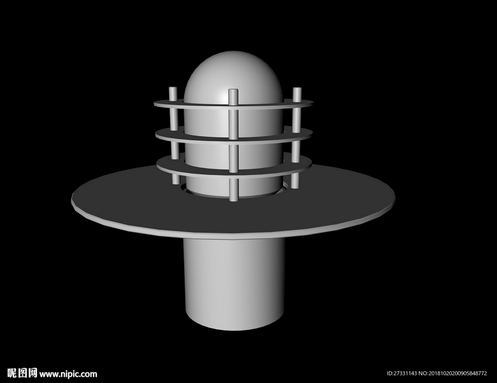 现代吊灯 3d模型 灯光 灯具