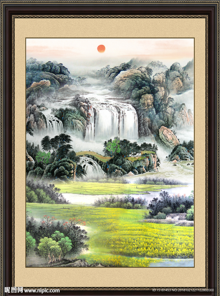 山水画