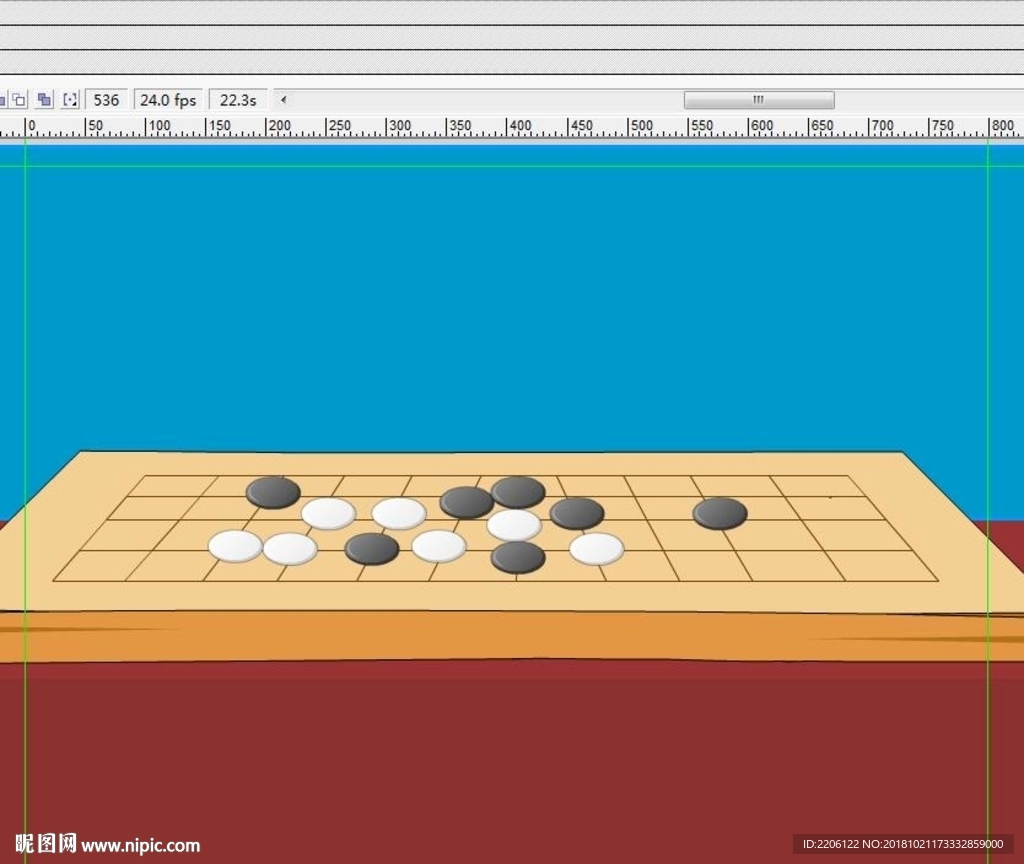 下围棋的动画22秒