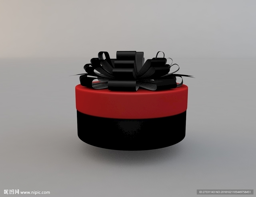 礼品盒模型 模型 C4D模型