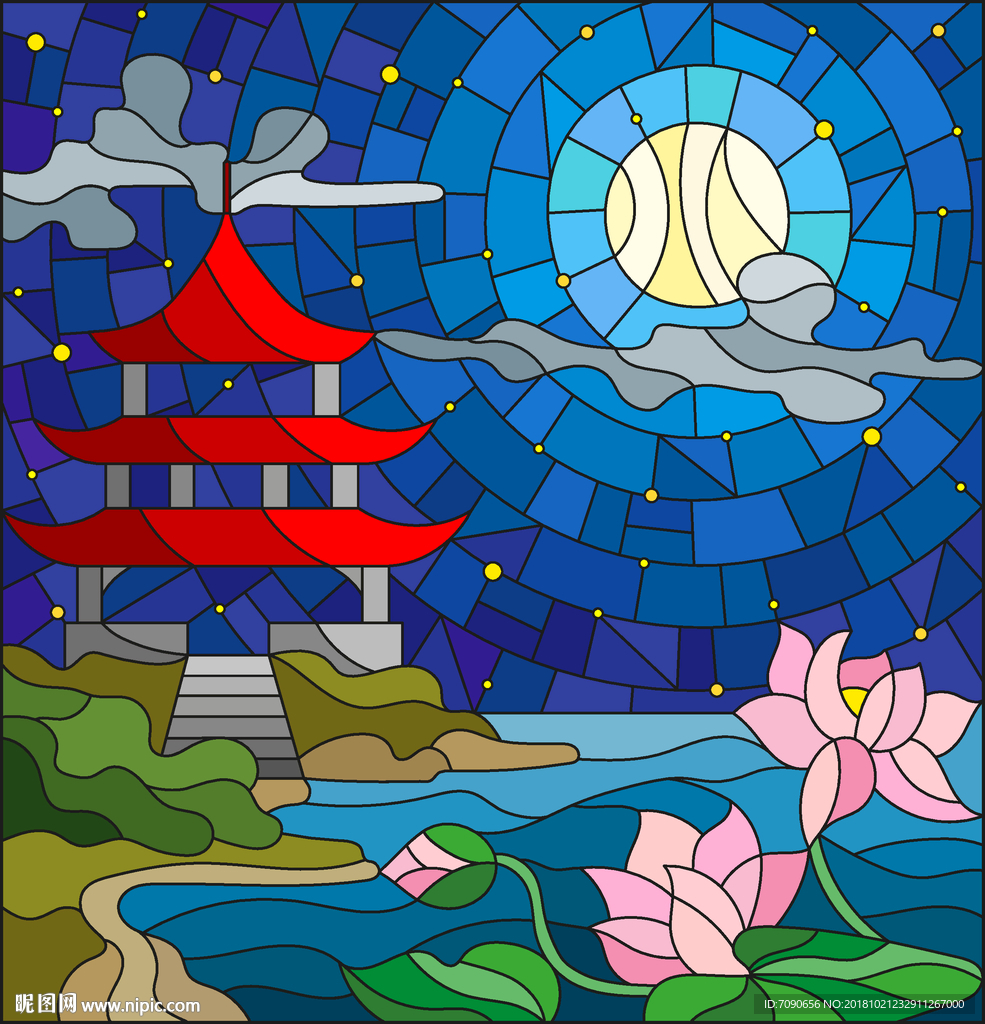 彩色玻璃效果插图11图片