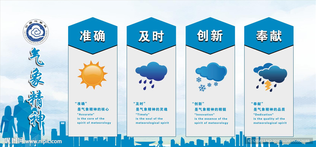 气象文化墙图片