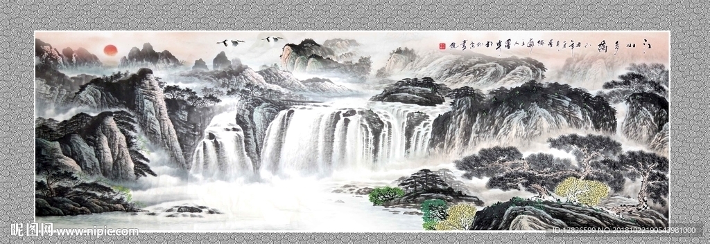 国画风景画