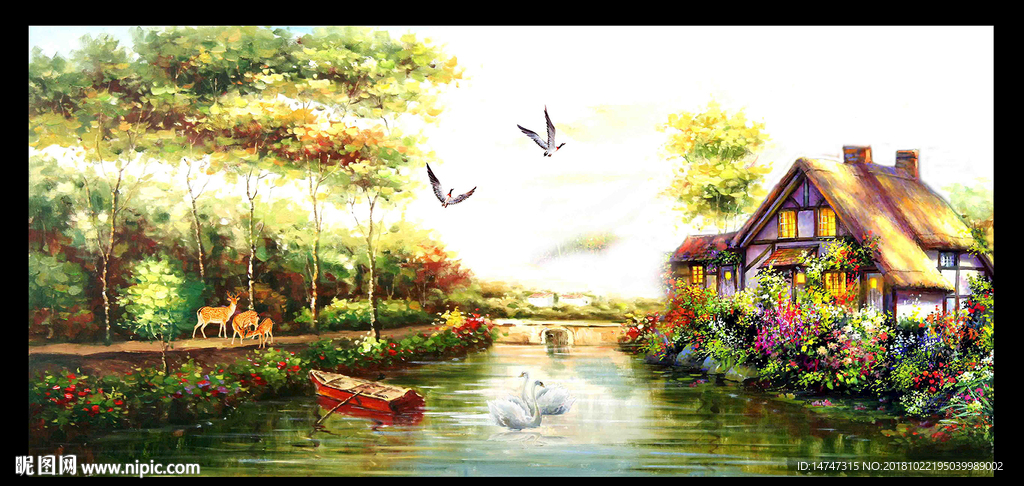 油画