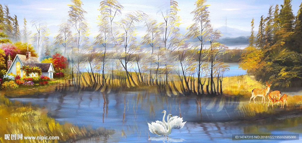 风景油画