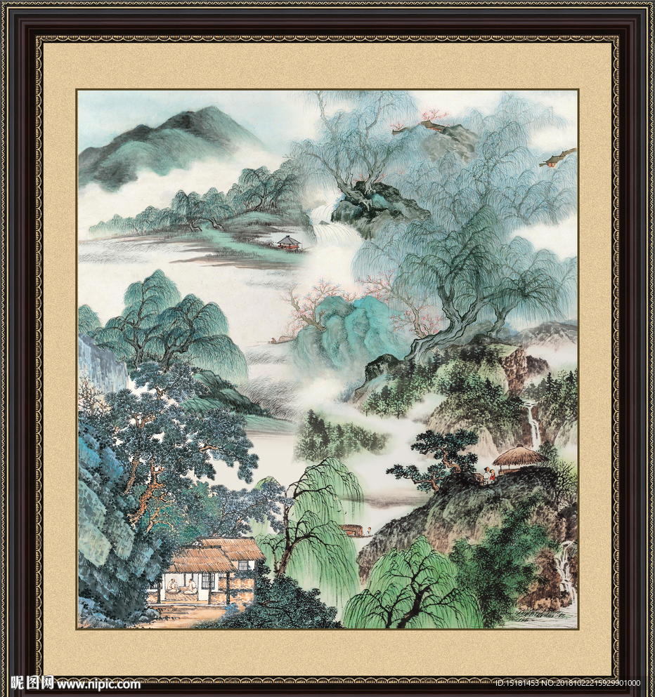 山水风景画