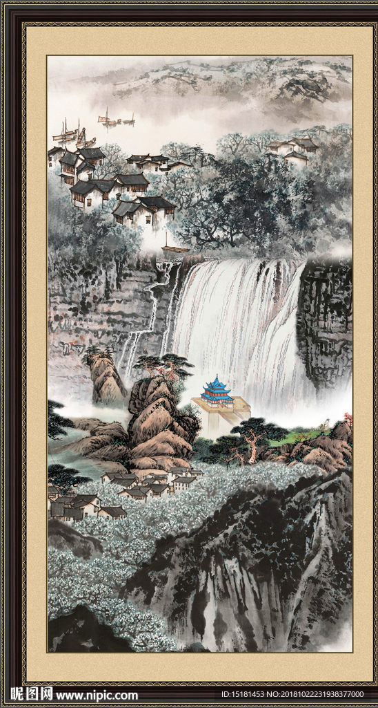 山水风景画