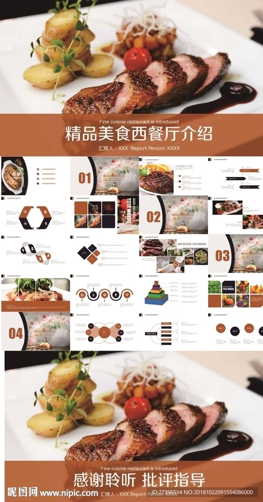 西餐PPT