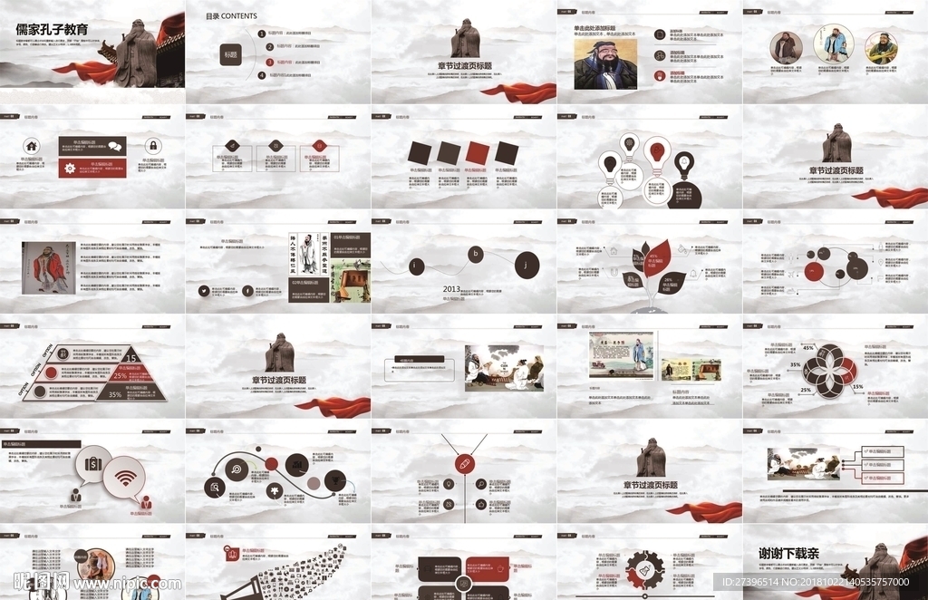 儒家孔子教育PPT