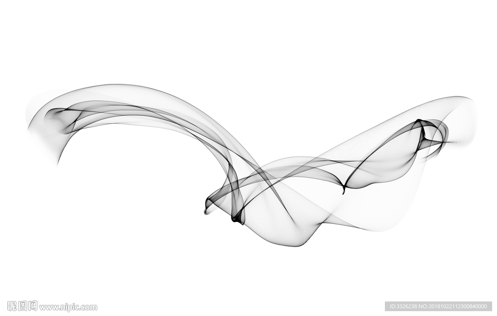 水墨 创意水墨线条 线条 分层