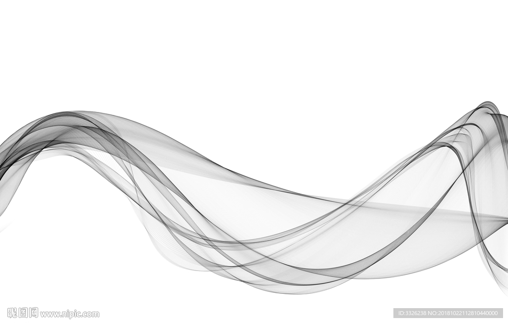 水墨 创意水墨线条 线条 分层