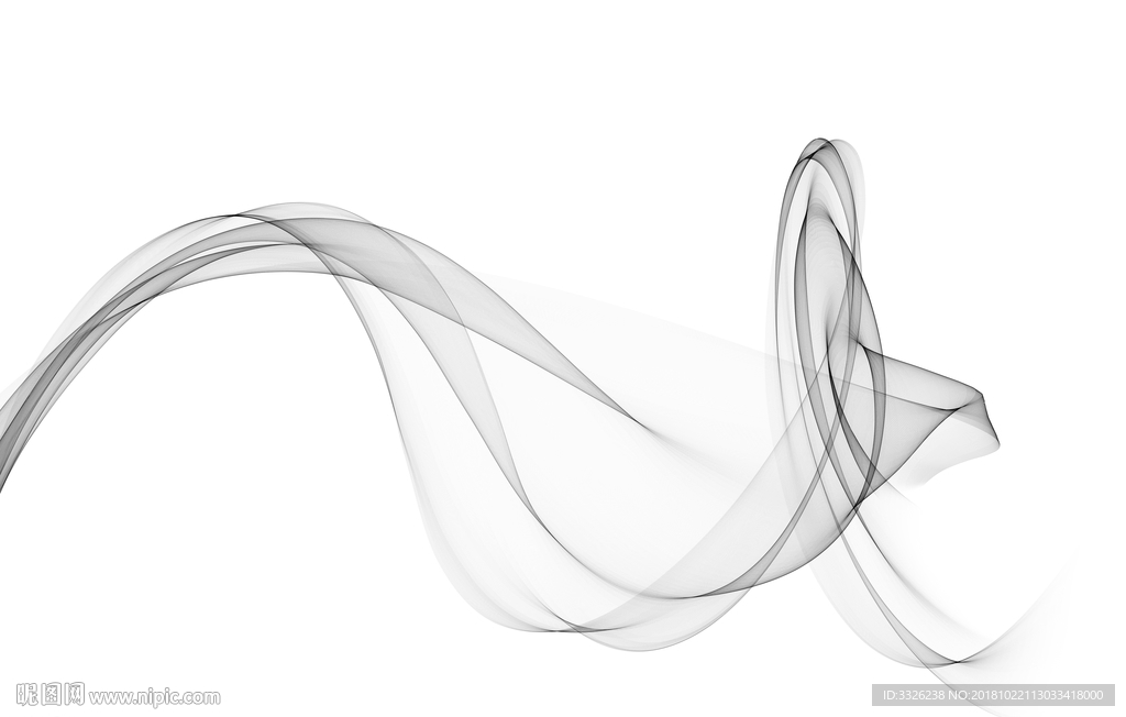 水墨 创意水墨线条 线条 分层