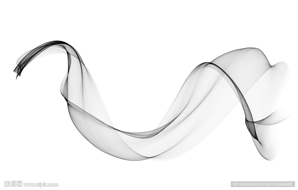 水墨 创意水墨线条 线条 分层