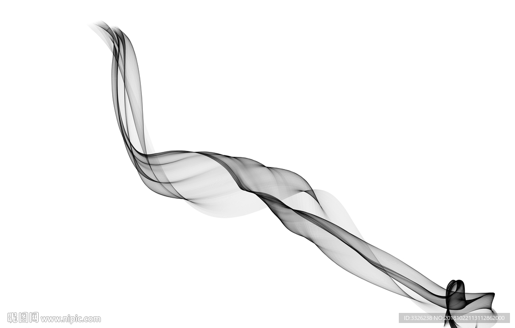 水墨 创意水墨线条 线条 分层