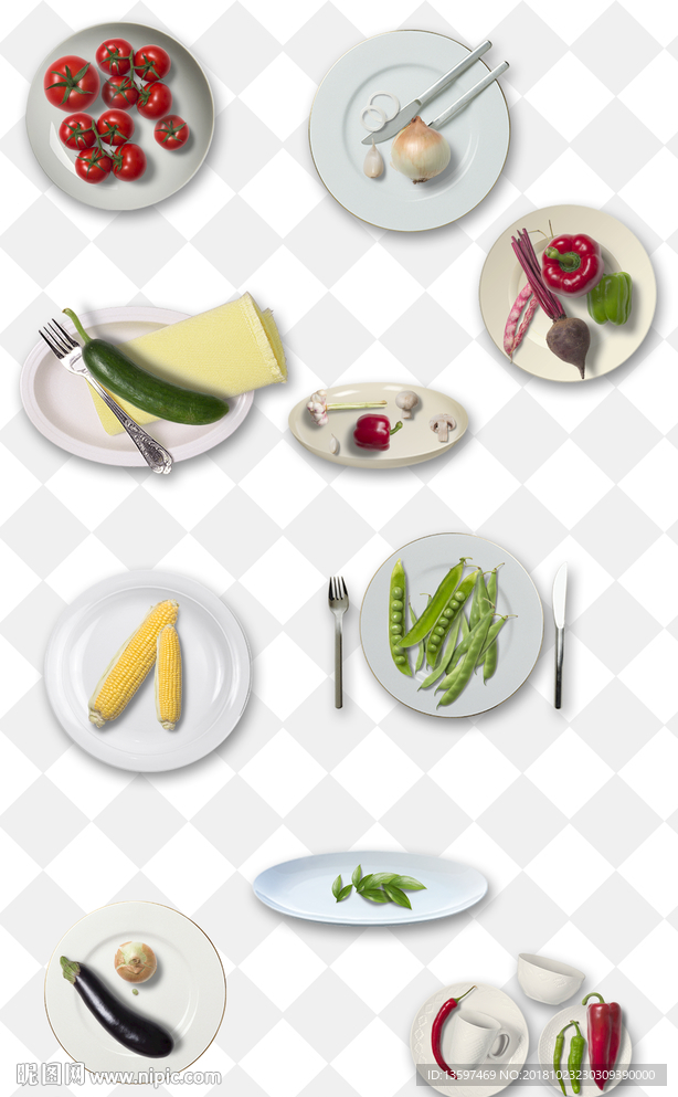 卡通蔬菜