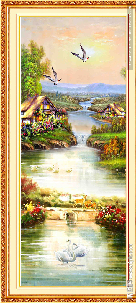 油画风景