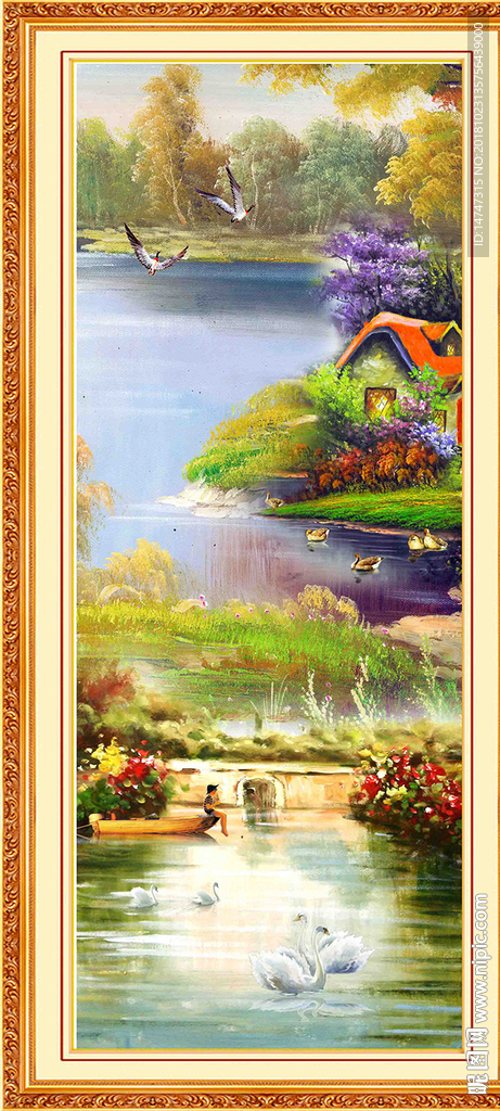 油画风景
