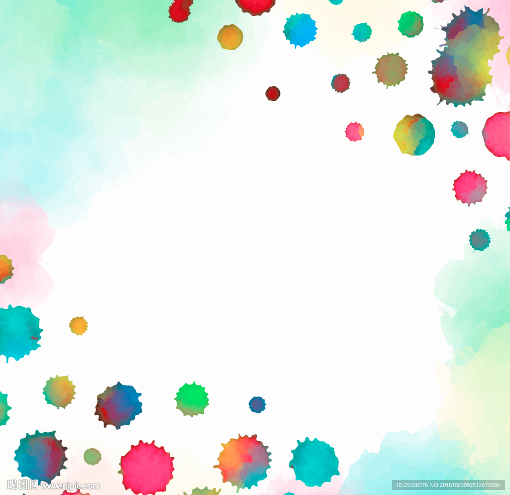 水彩背景