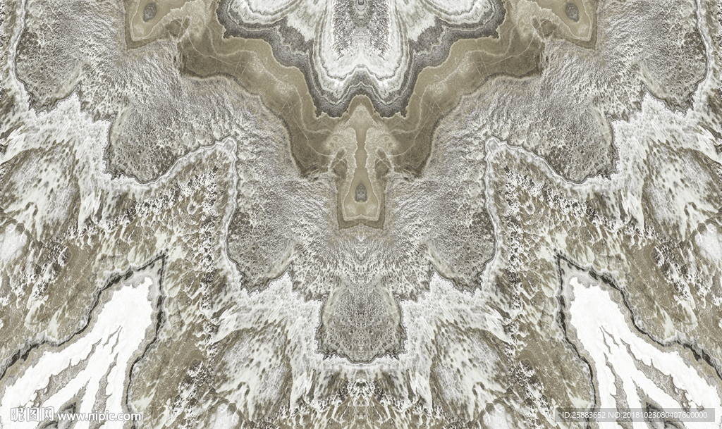 土金纹大理石电视背景墙