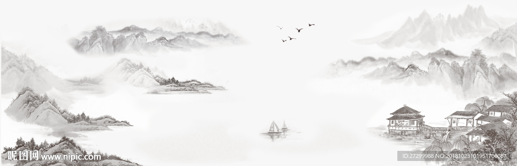 山水画