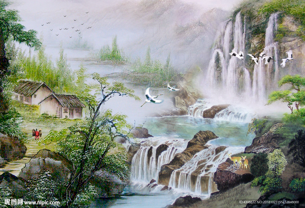 油画风景