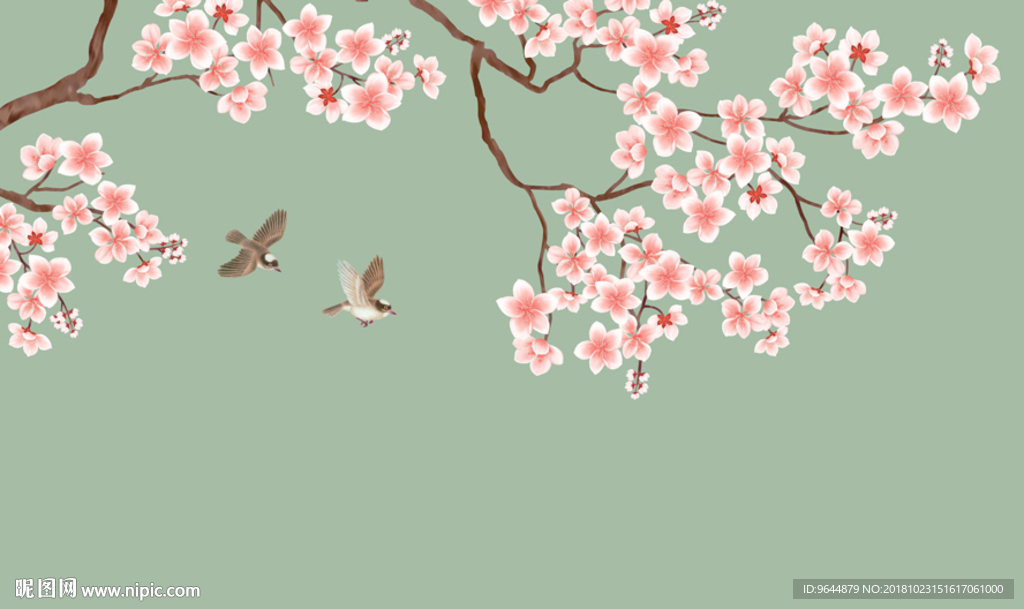 工笔花鸟