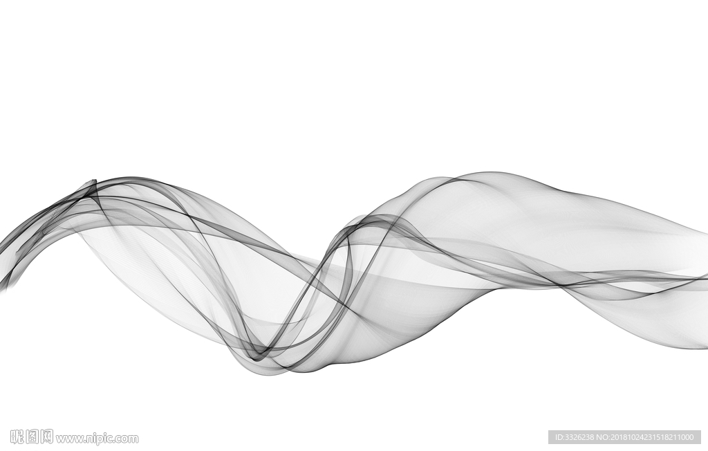 水墨 创意水墨线条 线条 分层