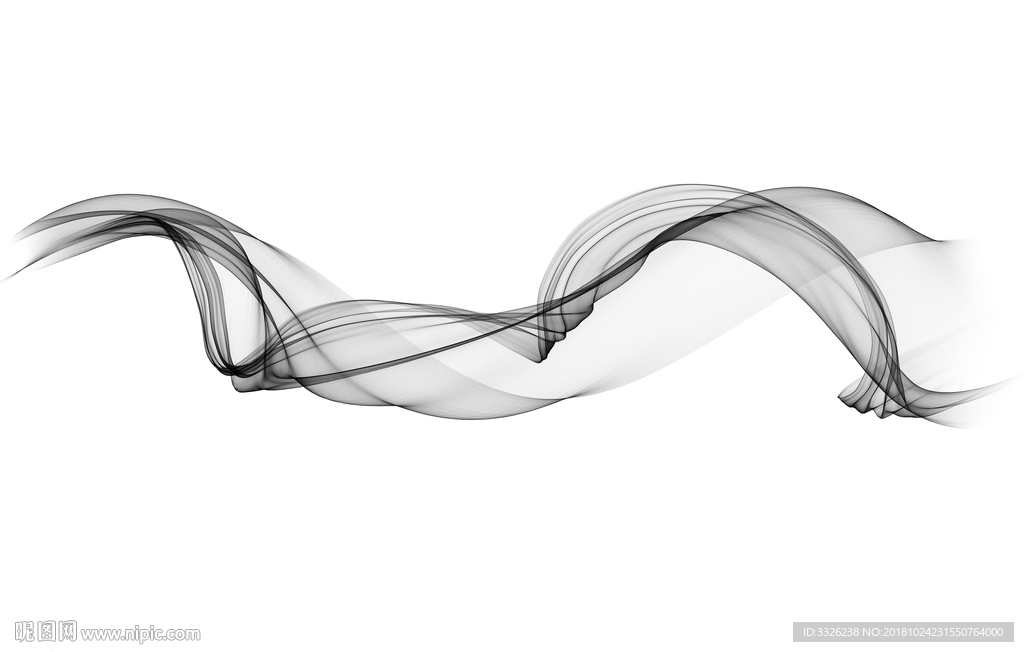 水墨 创意水墨线条 线条 分层