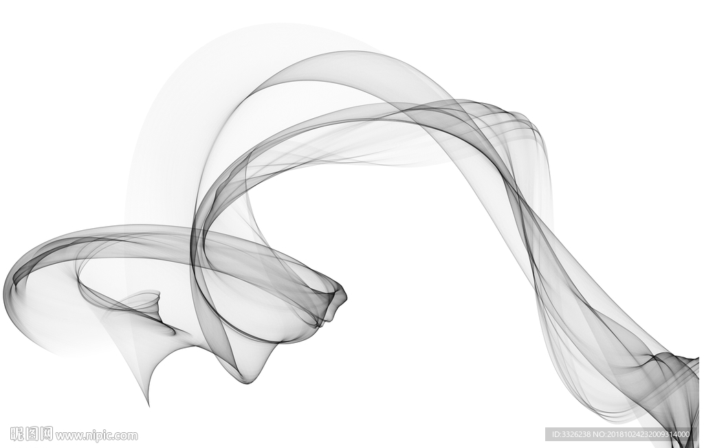 水墨 创意水墨线条 线条 分层