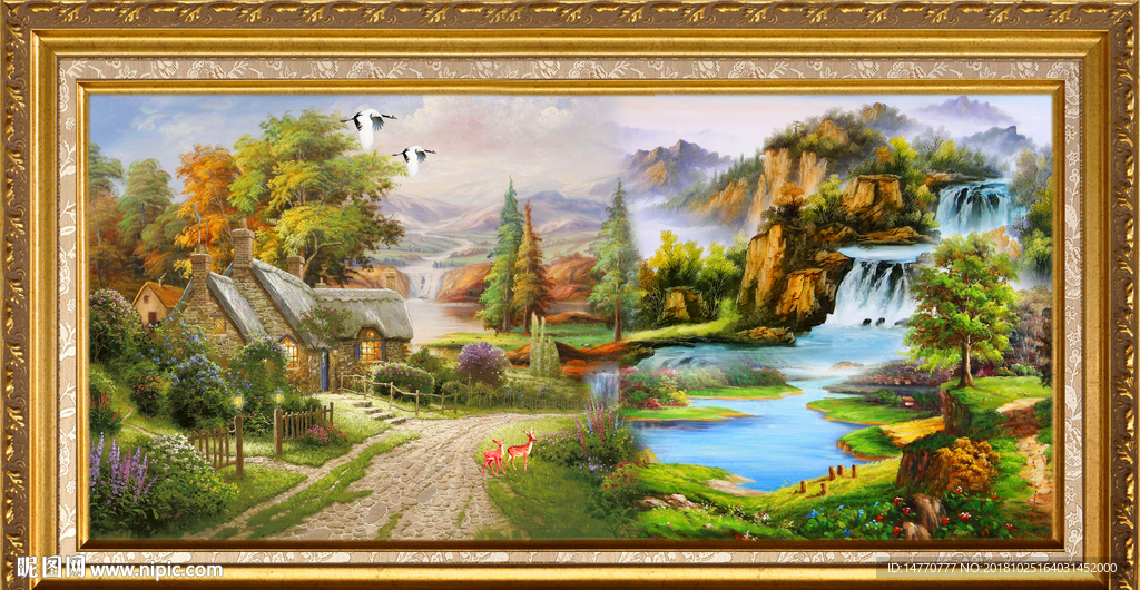 风景油画