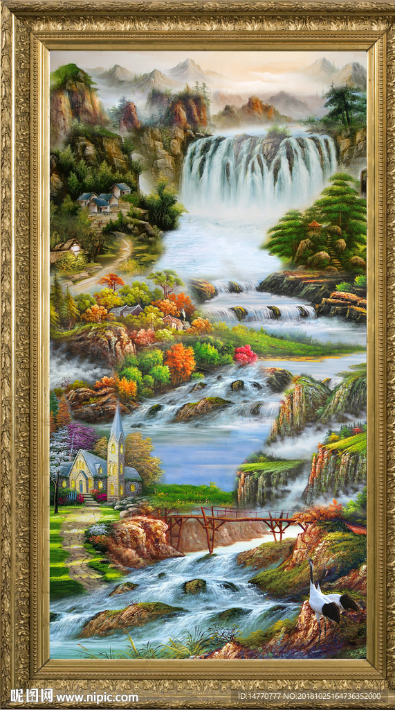 油画 油画风景