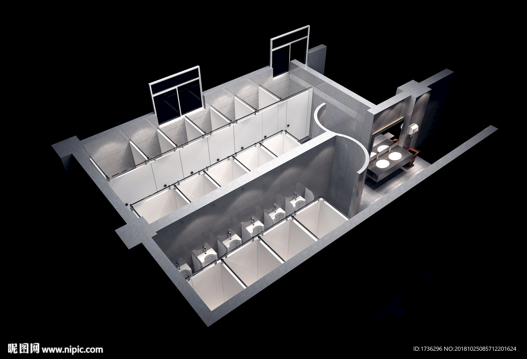 卫生间施工图（水、电等）