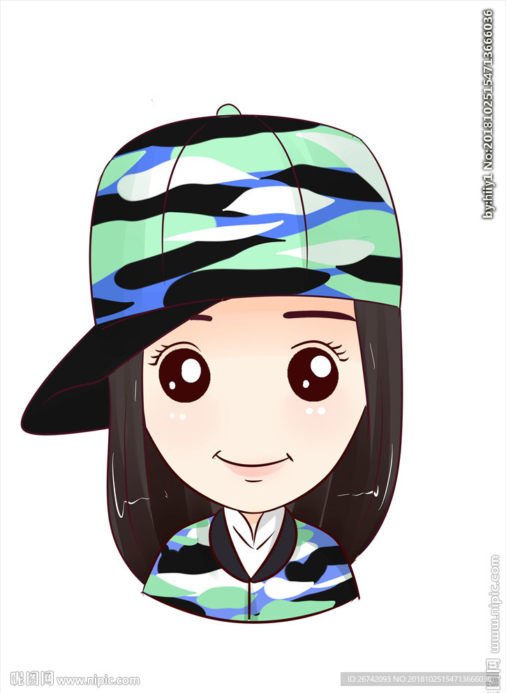 原创Q版 PSD精细分层人物