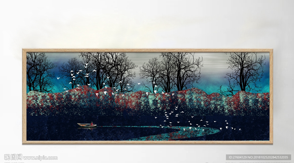 创意风景书房装饰画