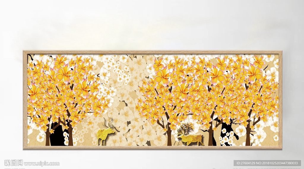 唯美创意风景植物装饰画