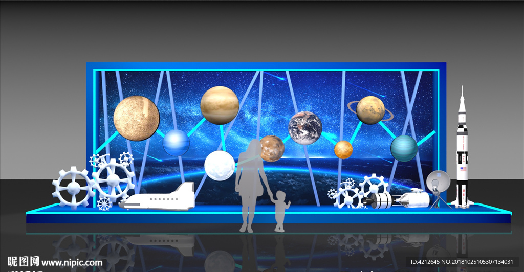星空组景布置