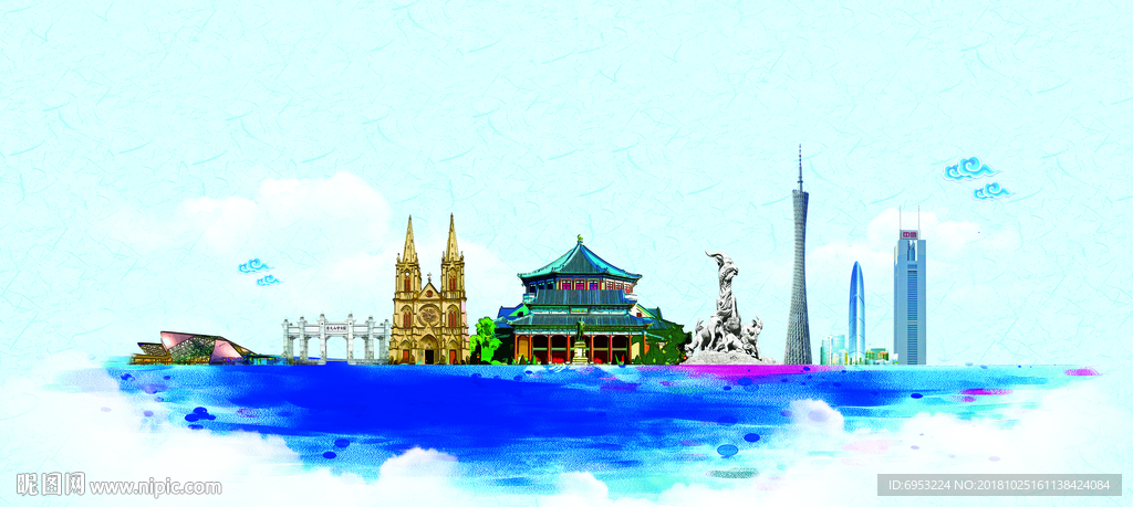 广州建筑彩绘