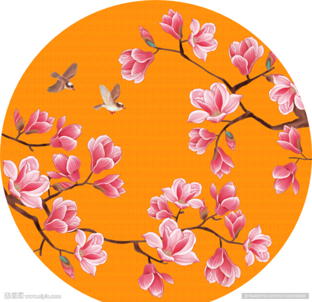 工笔花鸟