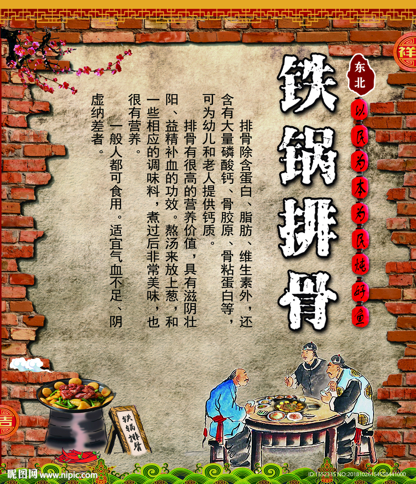 铁锅排骨
