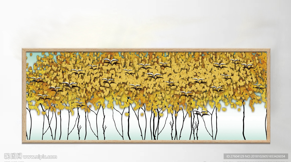 立体抽象风景创意装饰画