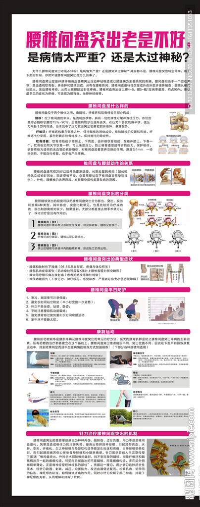 腰间盘突出科普宣传