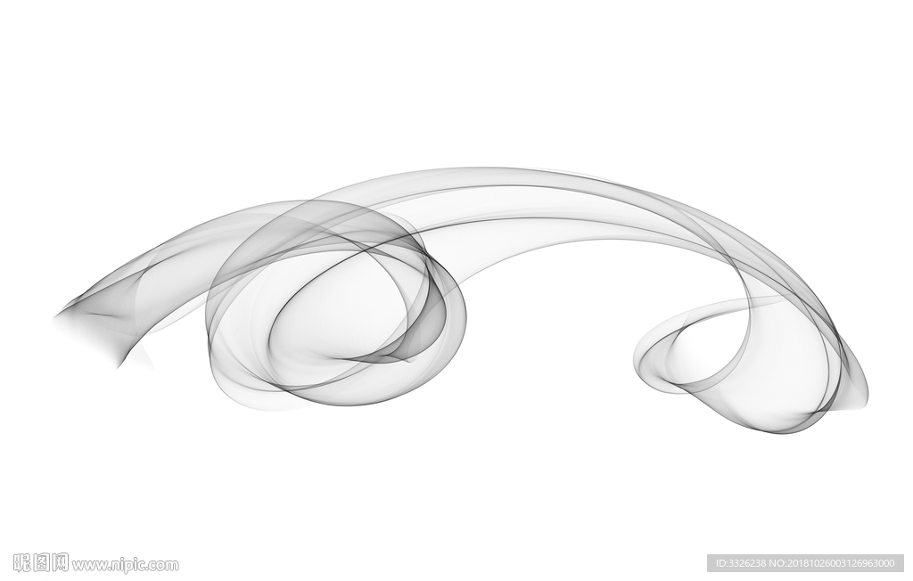 水墨 创意水墨线条 线条 分层