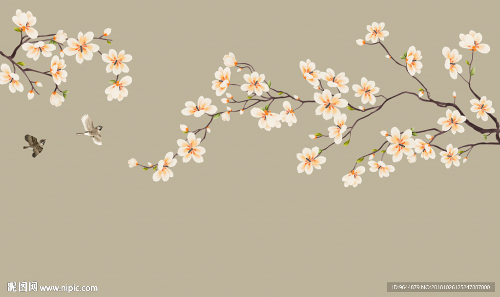 工笔花鸟